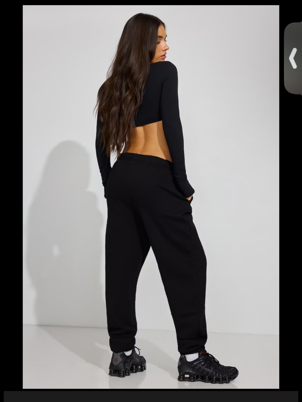 Garage Black boyfriend Sweatpants - Picture 3 of 9